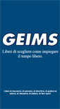 Mobile Screenshot of geims.it